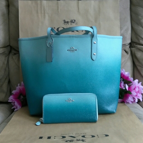coach ombre tote